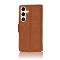 Étui Portefeuille Marron pour Galaxy S24