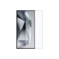 Film protecteur en verre trempé transparent pour Galaxy S24 Ultra
