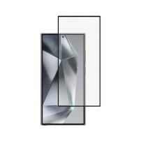 Film de Protection Verre Trempé Noir pour Galaxy S24 Ultra