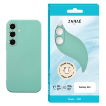 Coque Zanae Color pour Galaxy S24 en couleur menthe