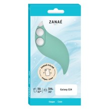 Coque Zanae Color pour Galaxy S24 en couleur menthe