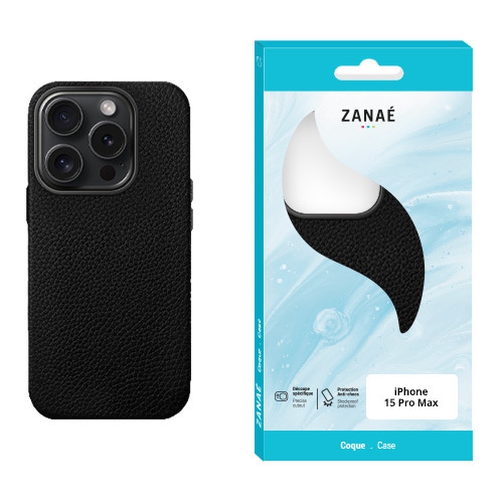 Coque noire Easy Rider pour iPhone 15 Pro Max