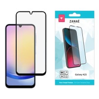 Film de protection en verre trempé noir pour Galaxy A25