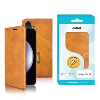 Etui Zanaé Portefeuille Galaxy S23 FE Moutarde