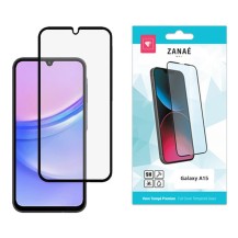 Film de protection en verre trempé noir pour Galaxy A15