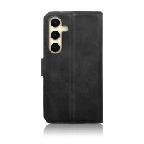 Étui Portefeuille Zanae Columbia pour Galaxy S24 en cuir PU noir
