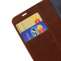 Etui Portefeuille Zanae Columbia pour Galaxy S24 en marron