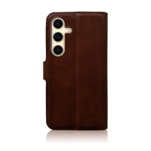 Etui Portefeuille Zanae Columbia pour Galaxy S24 en marron